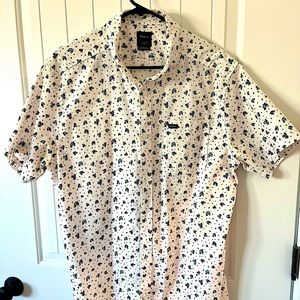 RVCA short sleeve button down shirt